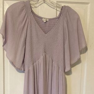 Lilac Smocked Dress